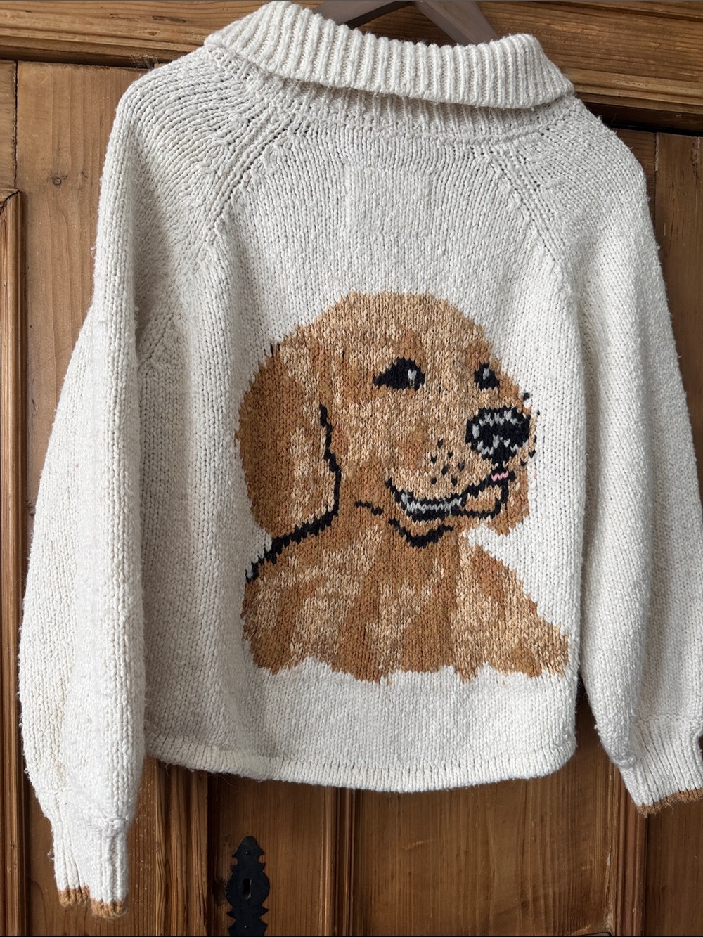 Anthropologie Pilcro Jesse Dog Icon Cardigan Sweater - Picture 7 of 9
